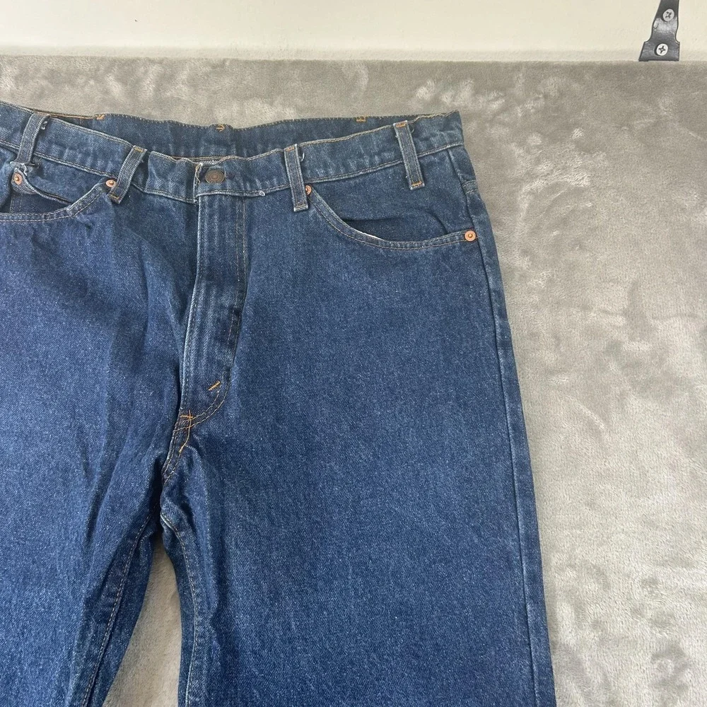 Vintage Levi's 517 Jeans Mens 38x31 Blue Med Wash Regular Bootcut Denim USA